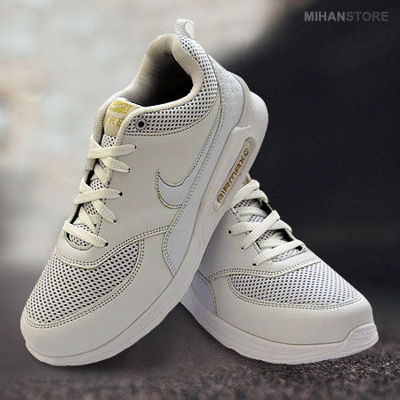 کفش زیباوبادوام مردانه نایک مدل Airmax (سفید)