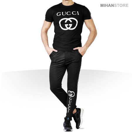 خریدارزان ست تی شرت و شلوار Gucci طرح Jogging